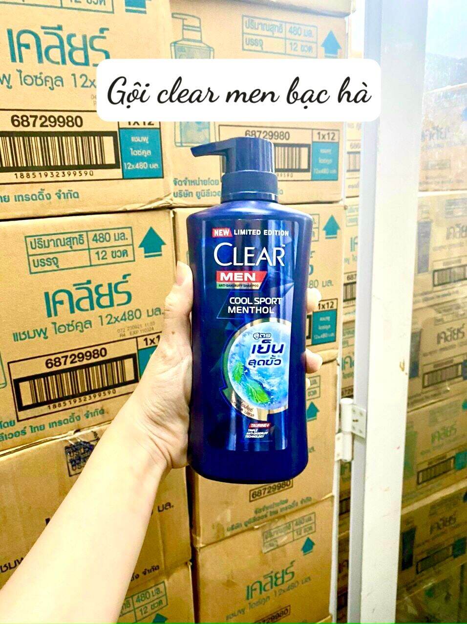 Dầu Gội Đầu Clear_ Thái Lan 450ml
