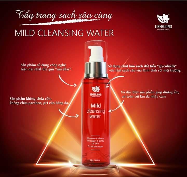 Nước tẩy trang Linh Hương (chính hãng)