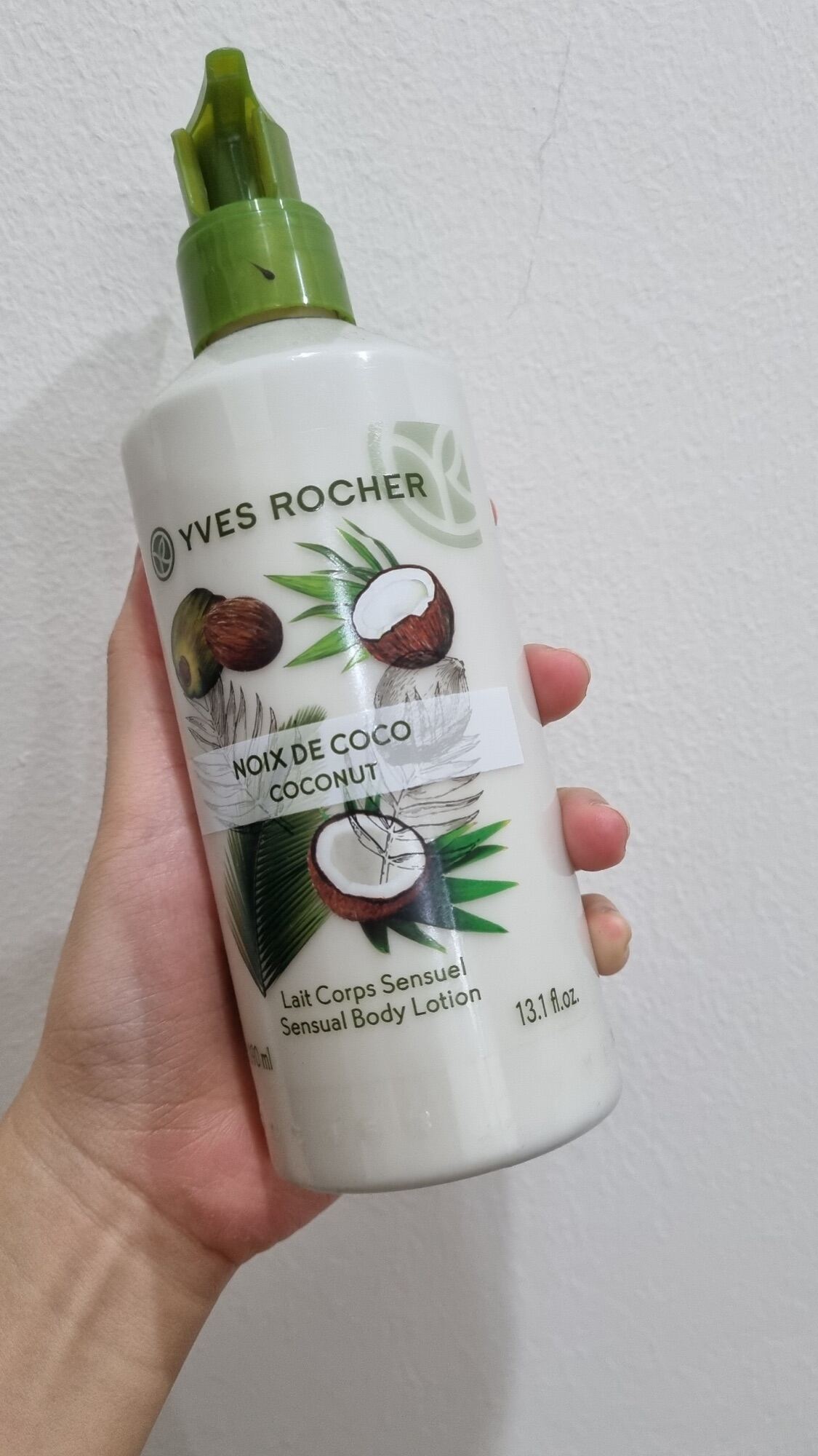 Yves Rocher Body Lotion Dừa 390Ml - Hàng Đức