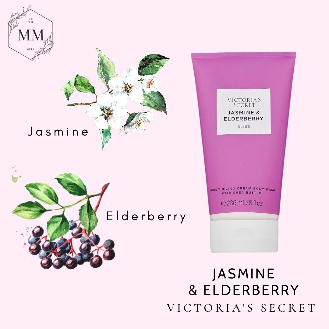 [Moomoocos] - Xịt Thơm Toàn Thân Victoria’s Secret Body Mist dòng Natural mùi Jasmine & Elderberry fullsize 250ml