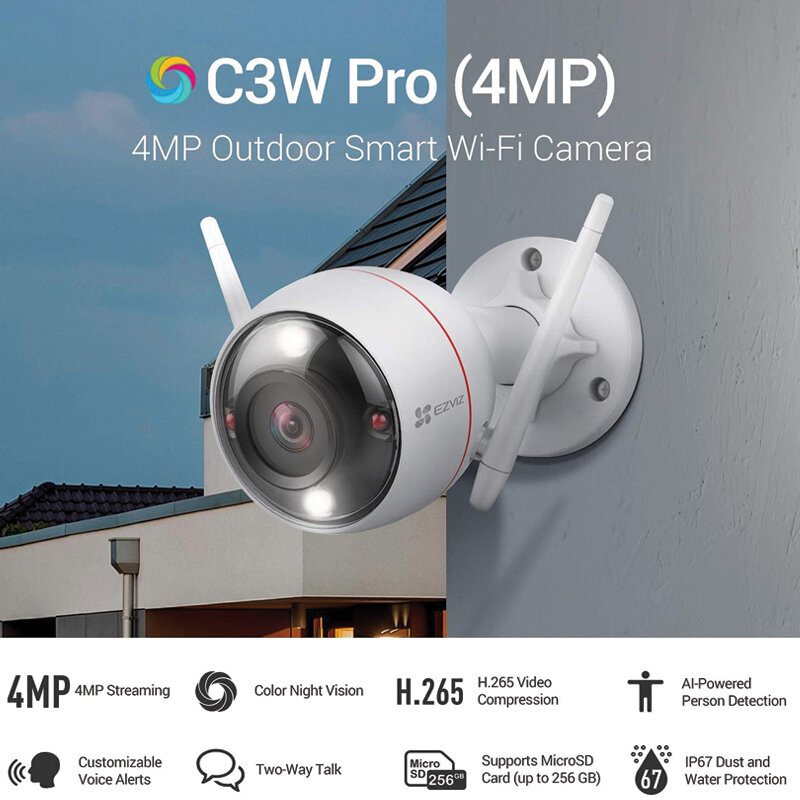 Camera ngoài trời Ezviz C3w pro