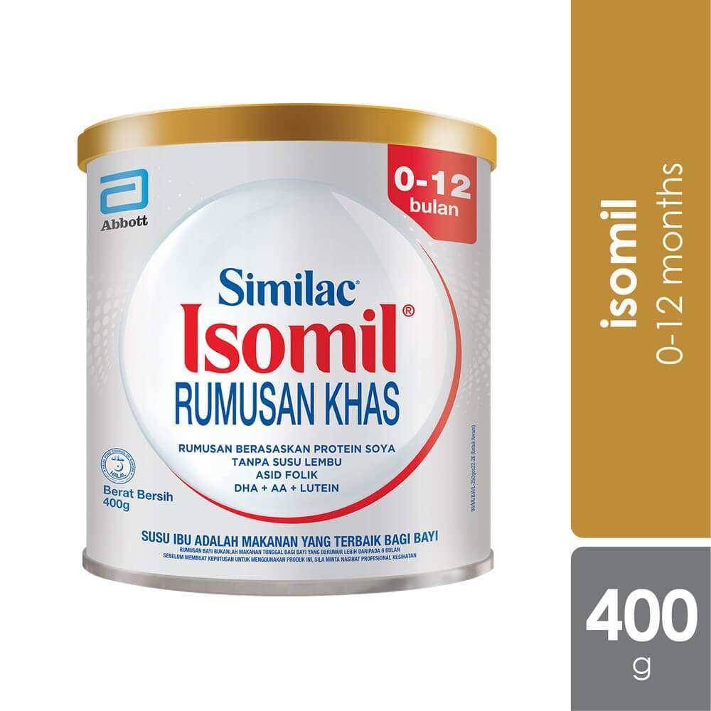 Sữa CÔNG THỨC SIMILAC ISOMIL 400gr
