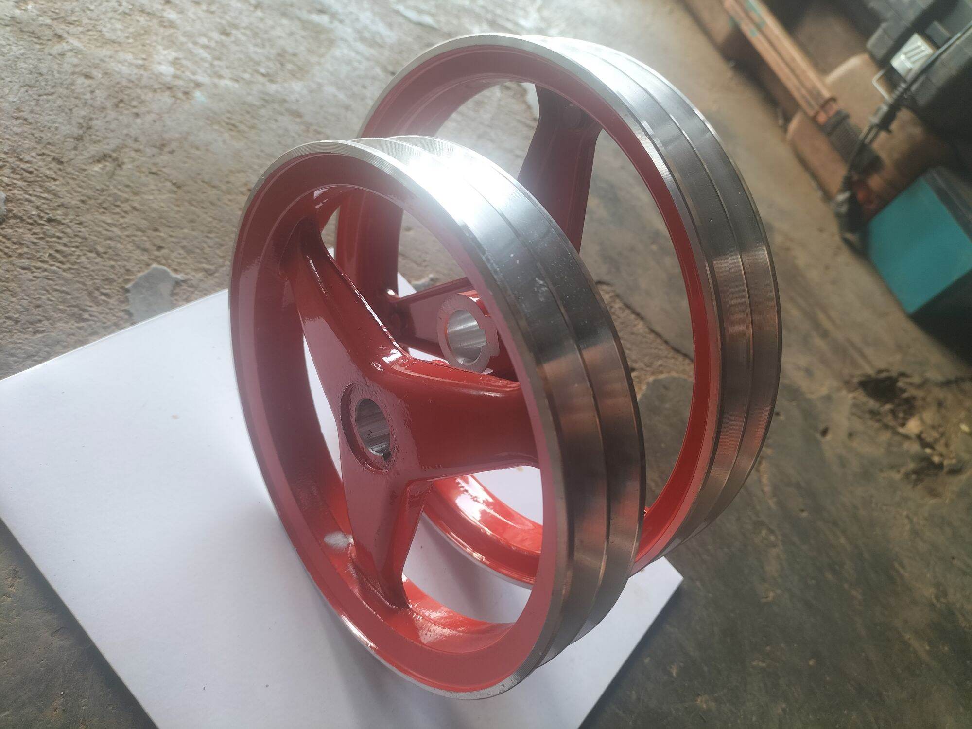 pu ly (bu ly ) nhôm máy rửa xe, máy phun thuốc 1hp 2hp