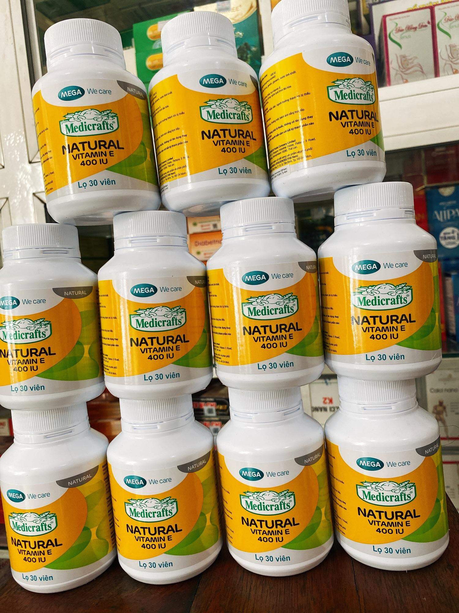 MEDICRAFTS NATURAL VITAMIN E 400 IU ( ENAT 400 CHAI)