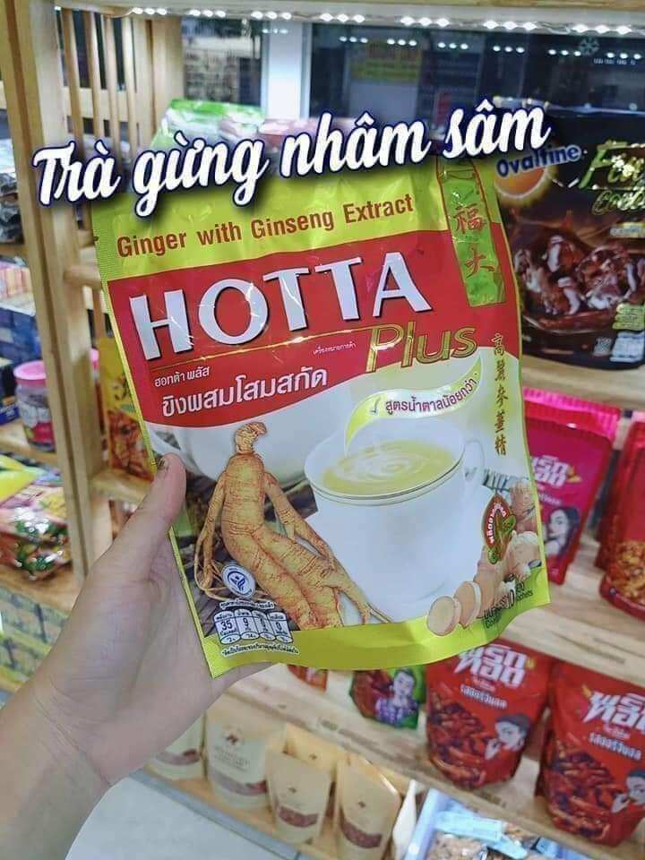 TRÀ GỪNG NHÂN SÂM HOTTA THÁI LAN