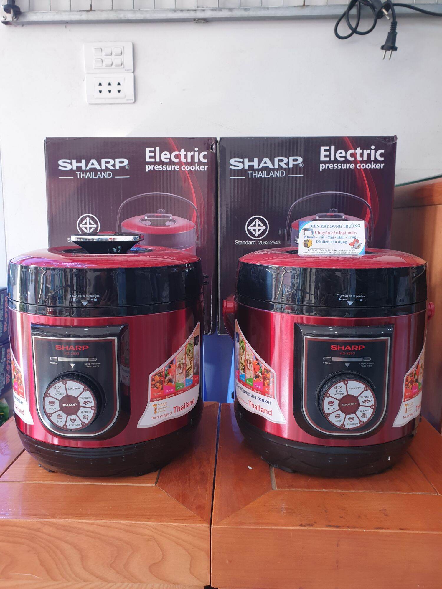 NỒI ĐIỆN ĐA NĂNG SHARP - 6 LÍT KS -280V NÒNG INOX