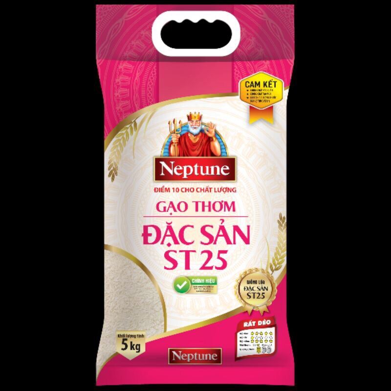 Gạo thơm đặc sản ST25 Neptune