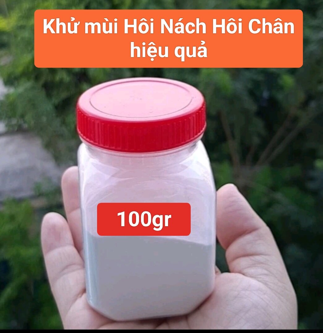 Bột Phèn Chua Đã Chưng Cất và Nghiền Mịn 100gr