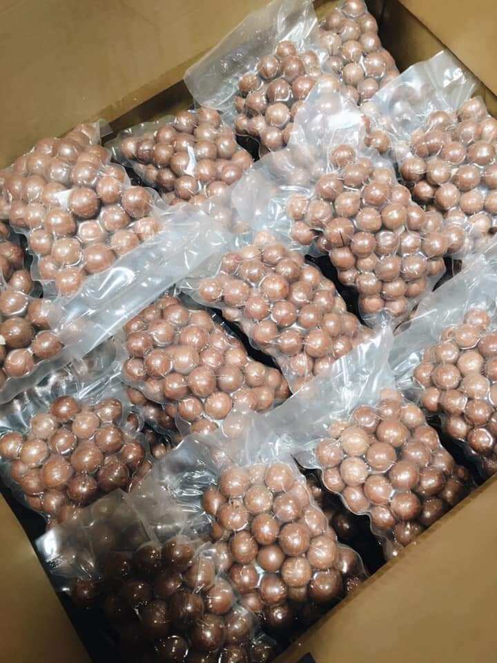 Túi 500g macca Đăk Nông - mắc ca sấy nứt vỏ