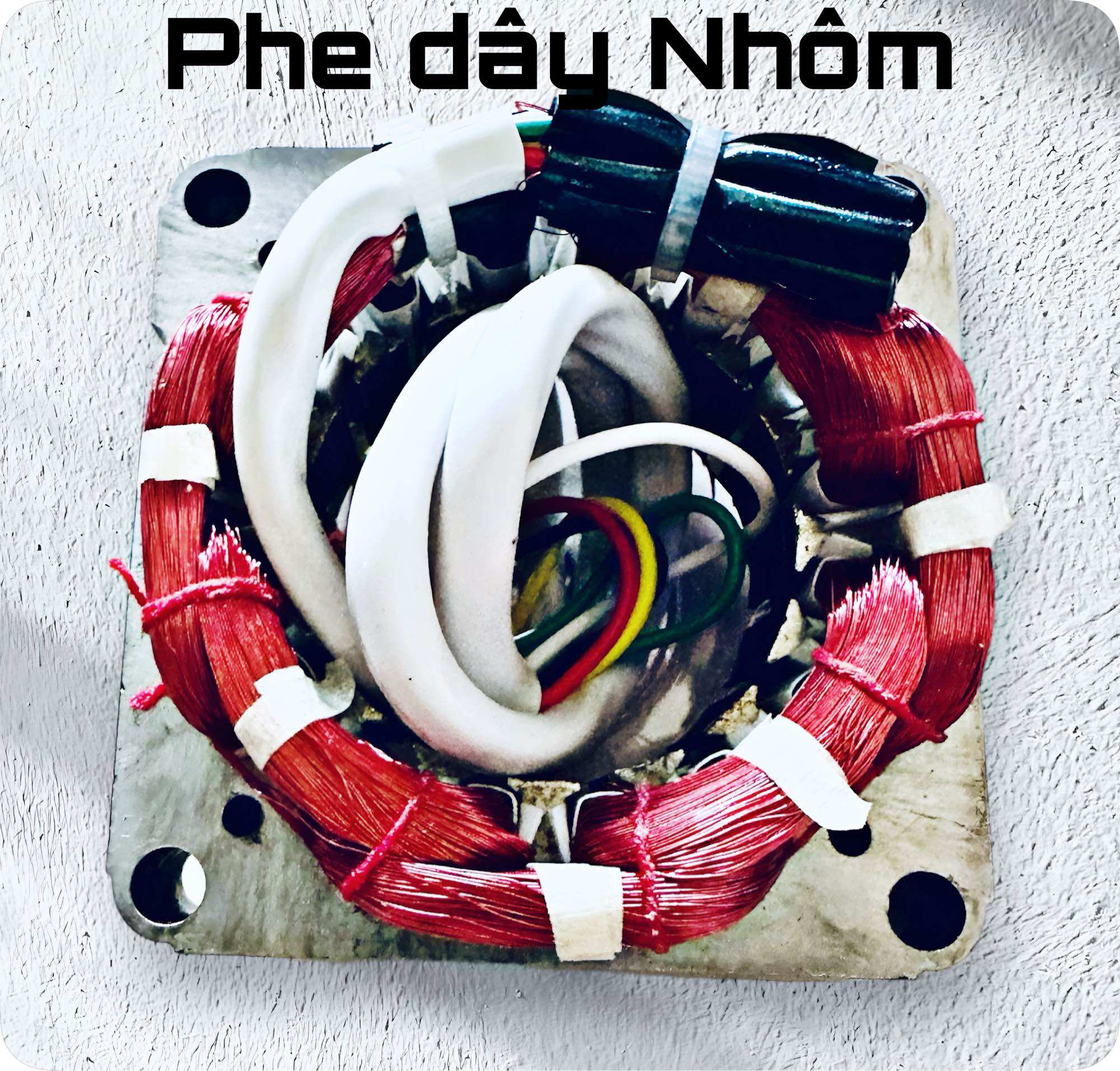 Lốc quạt dây nhôm loại tốt có cuộn 44 hoặc 46 dùng cho quạt bàn quạt treo tường b4 đồ dày 2 phân