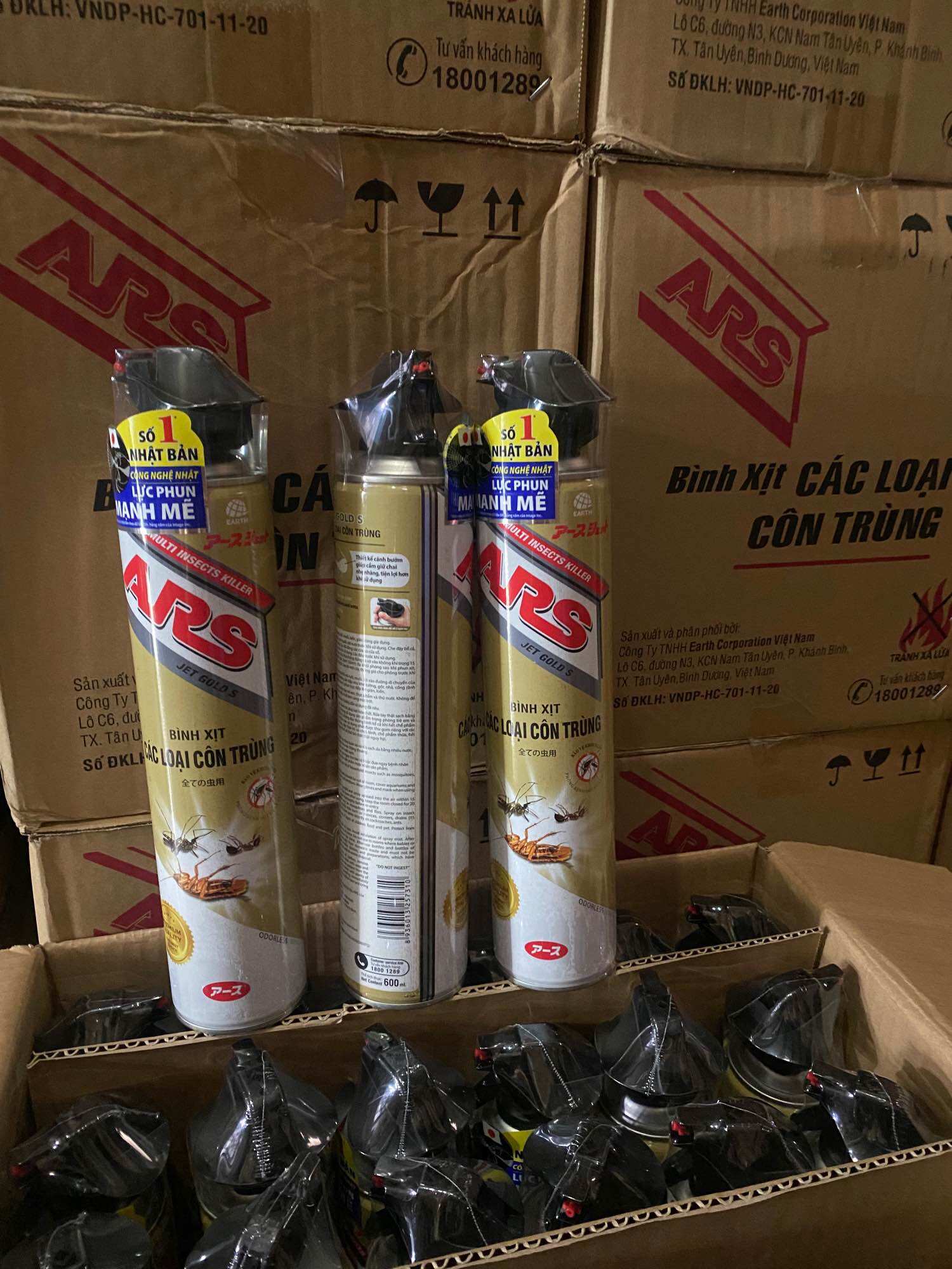 Xịt Côn Trùng 600ml  ARS