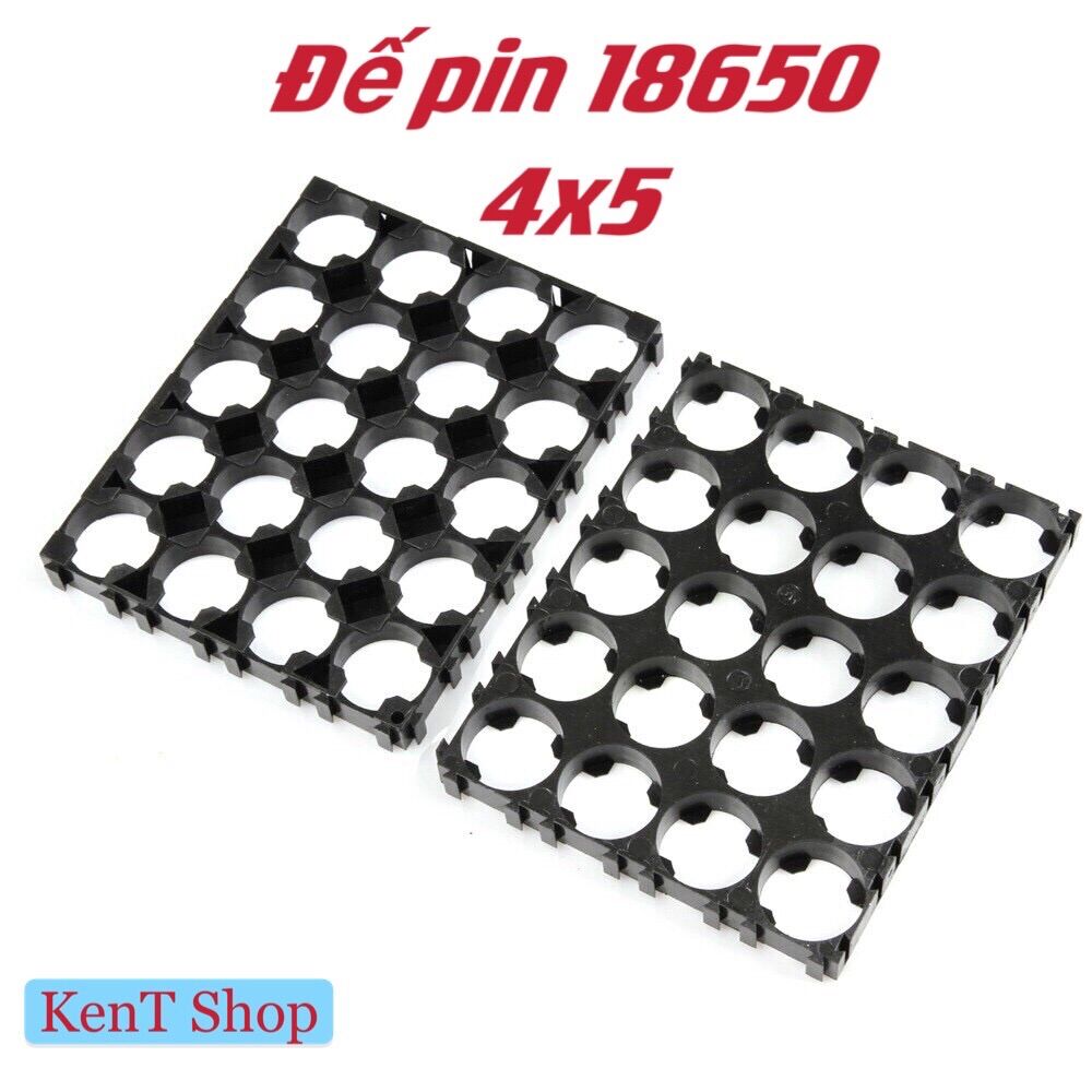 Đế pin 18650 size 4x5