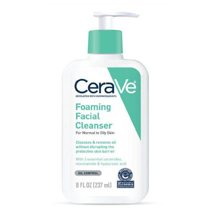  [Chính Hãng] Sữa Rửa Mặt Cerave Foaming Facial Cleanser 237Ml