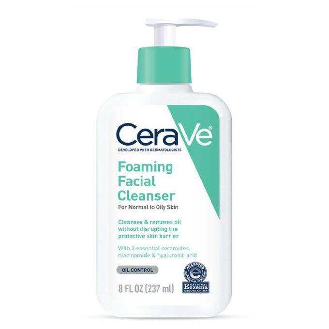 SỮA RỬA MẶT CERAVE FOAMING FACIAL CLEANSER 237ML