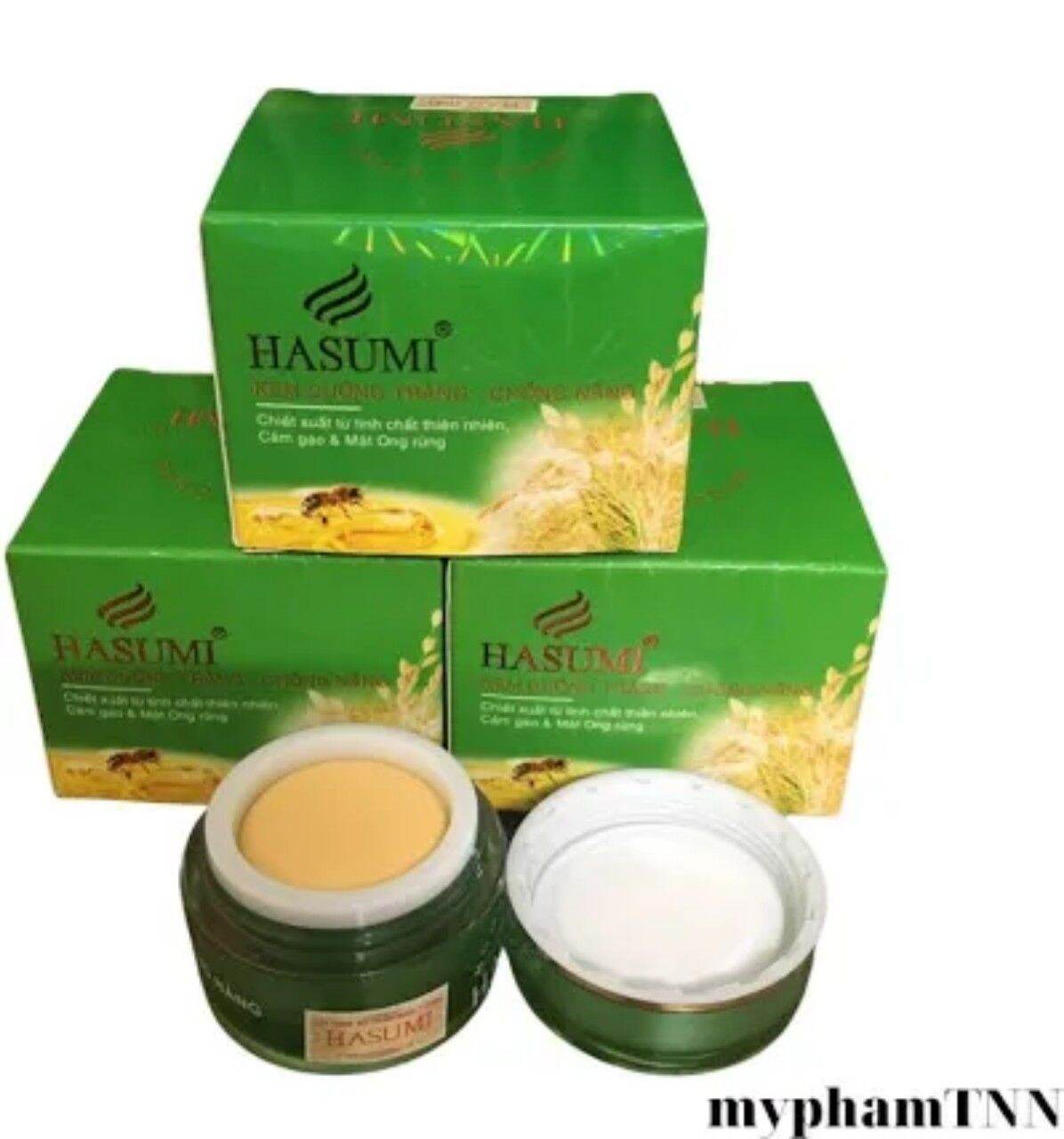kem Hasumi dưỡng trắng chống nắng 10g
