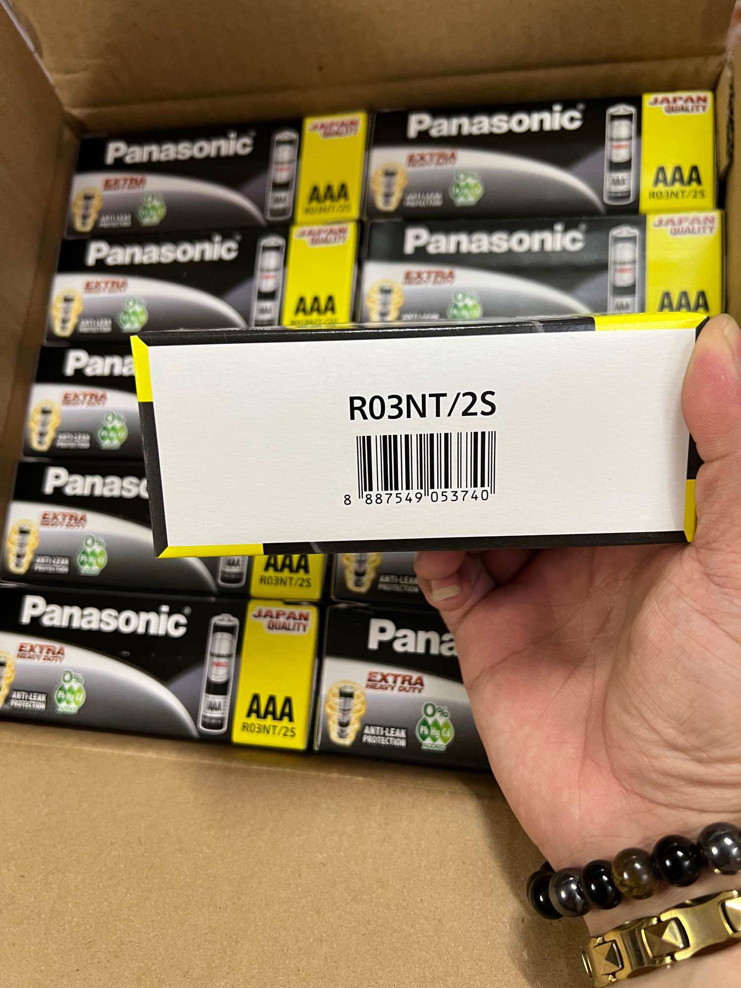 Pin AAA Panasonic [ Hộp 60 viên ] Hàng Chính hãng