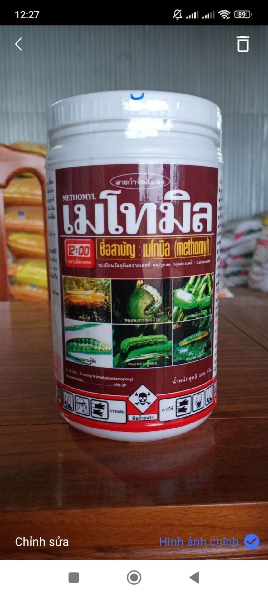 thuốc diệt sâu lannate campuchia