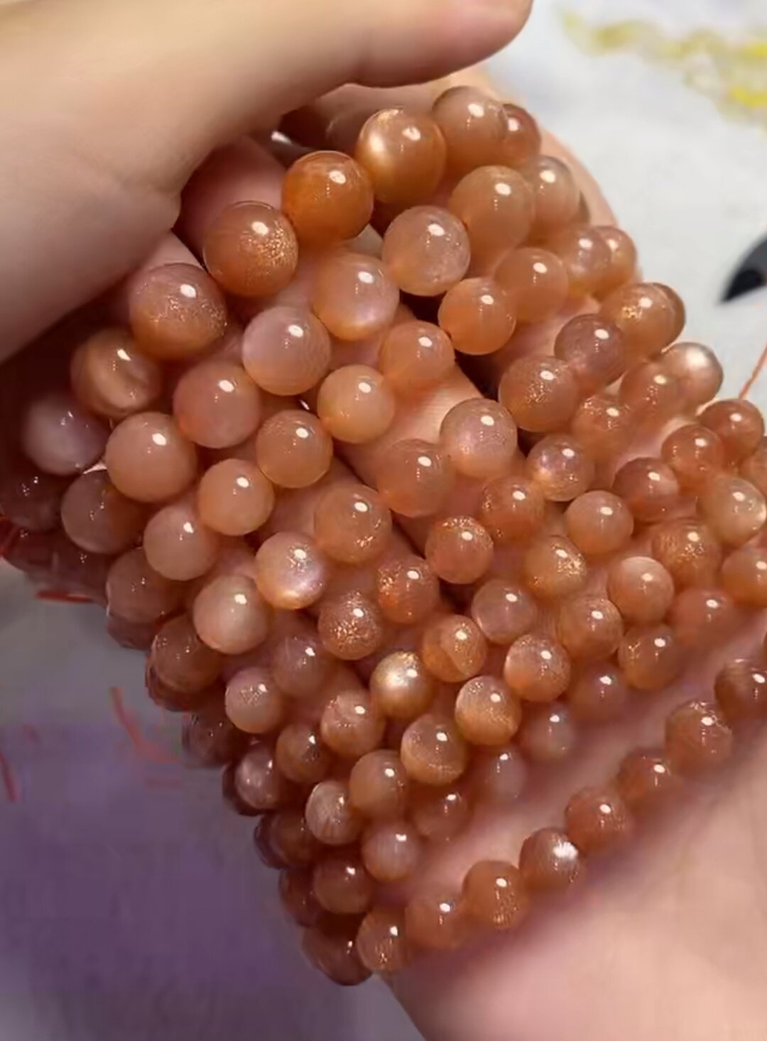 Vòng tay sunstone mặt trời đủ loại nhiều size