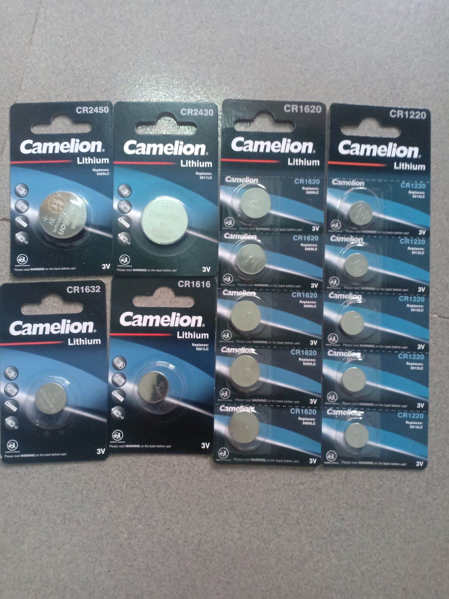 Pin Camelion chính hãng 1220, 1620, 1616, 1632, 2430, 2450