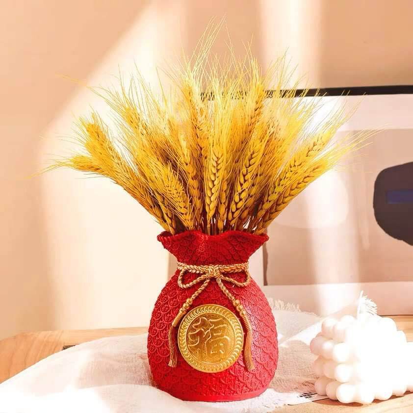 Bình hoa hình túi tiền tài lộc
