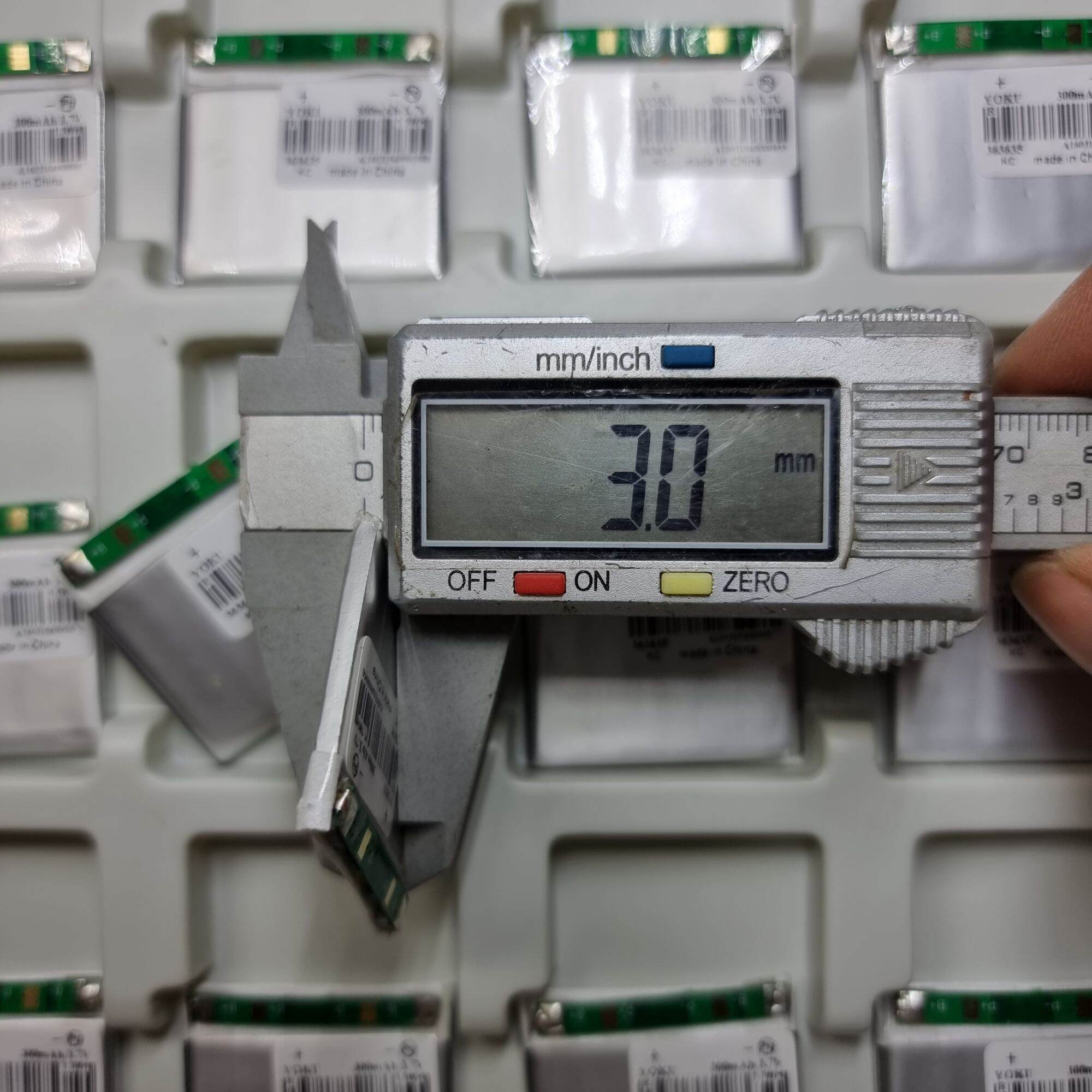 Pin Lithium 3.7V / 300mAh (Lithium Polyme)