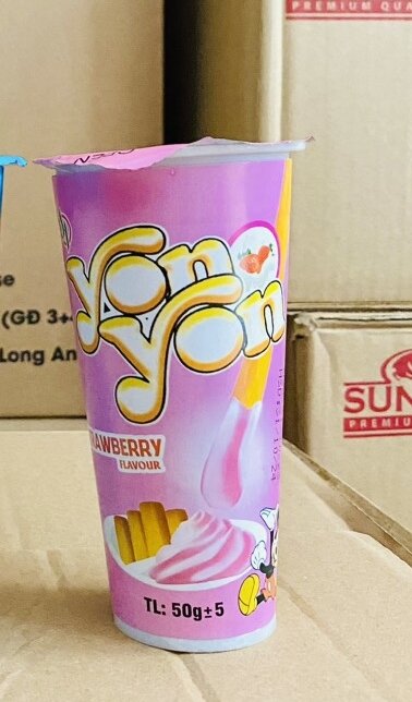 Bánh que chấm yon yon