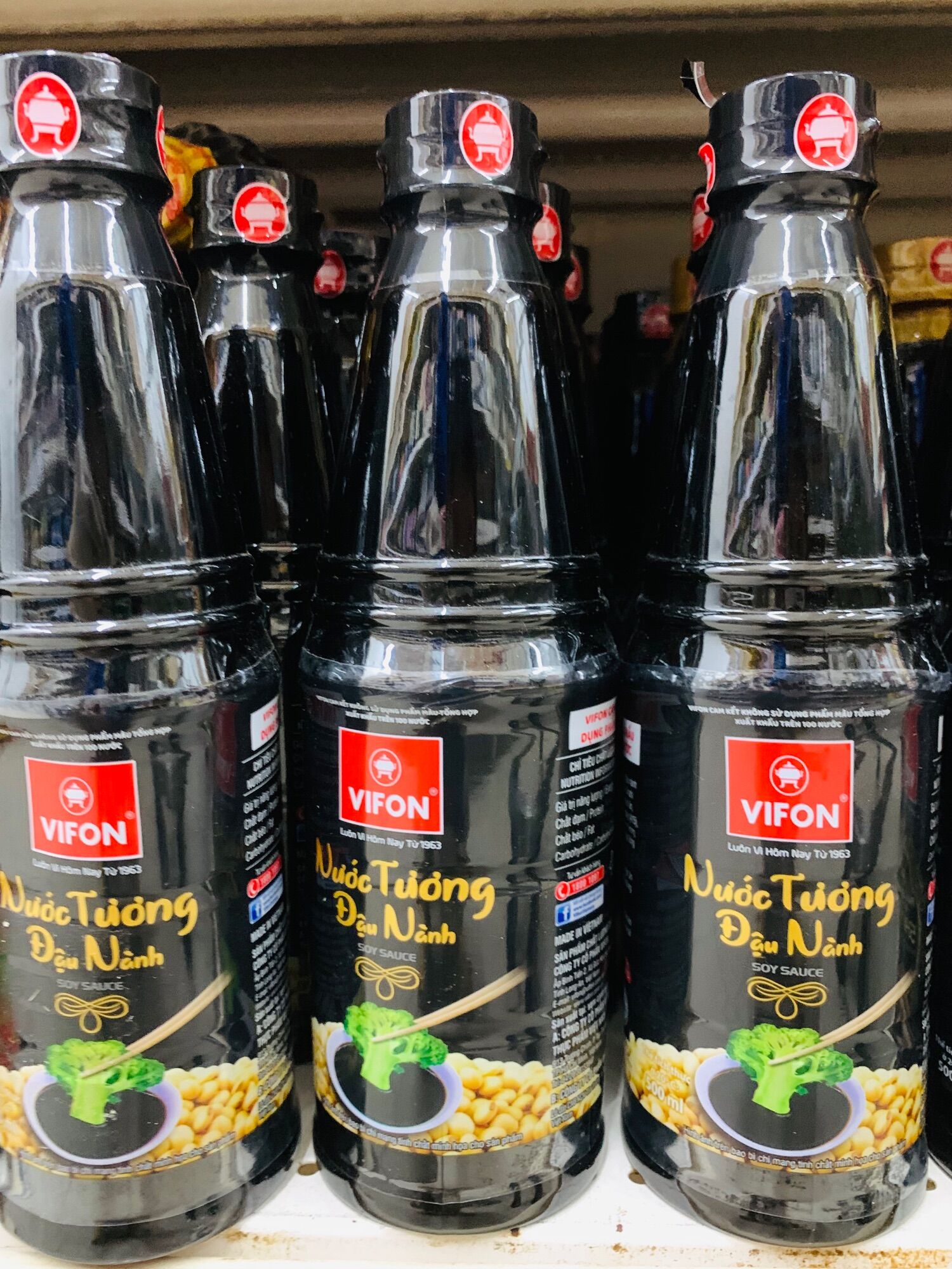 Nước tương Vifon đậu nành/ nấm 500ml
