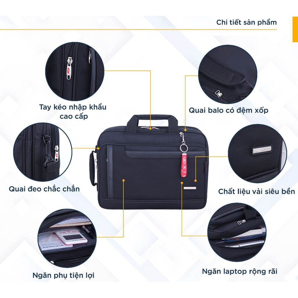 [HCM]Cặp Đa Năng Học Sinh Cấp 2 Cấp 3 KL140 SIÊU BỀN BH 12 tháng
