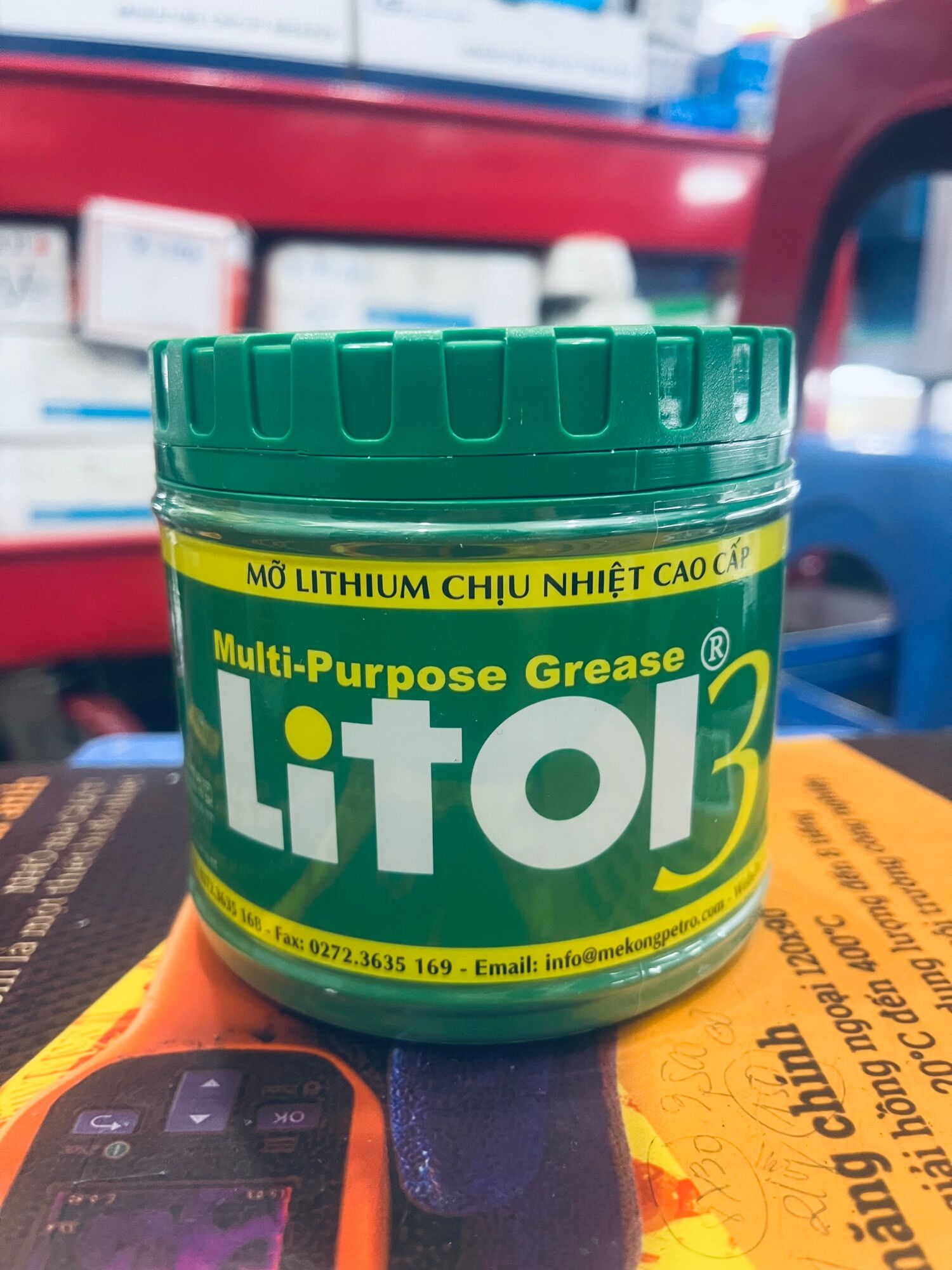 Mỡ bò chịu nhiệt Litol3