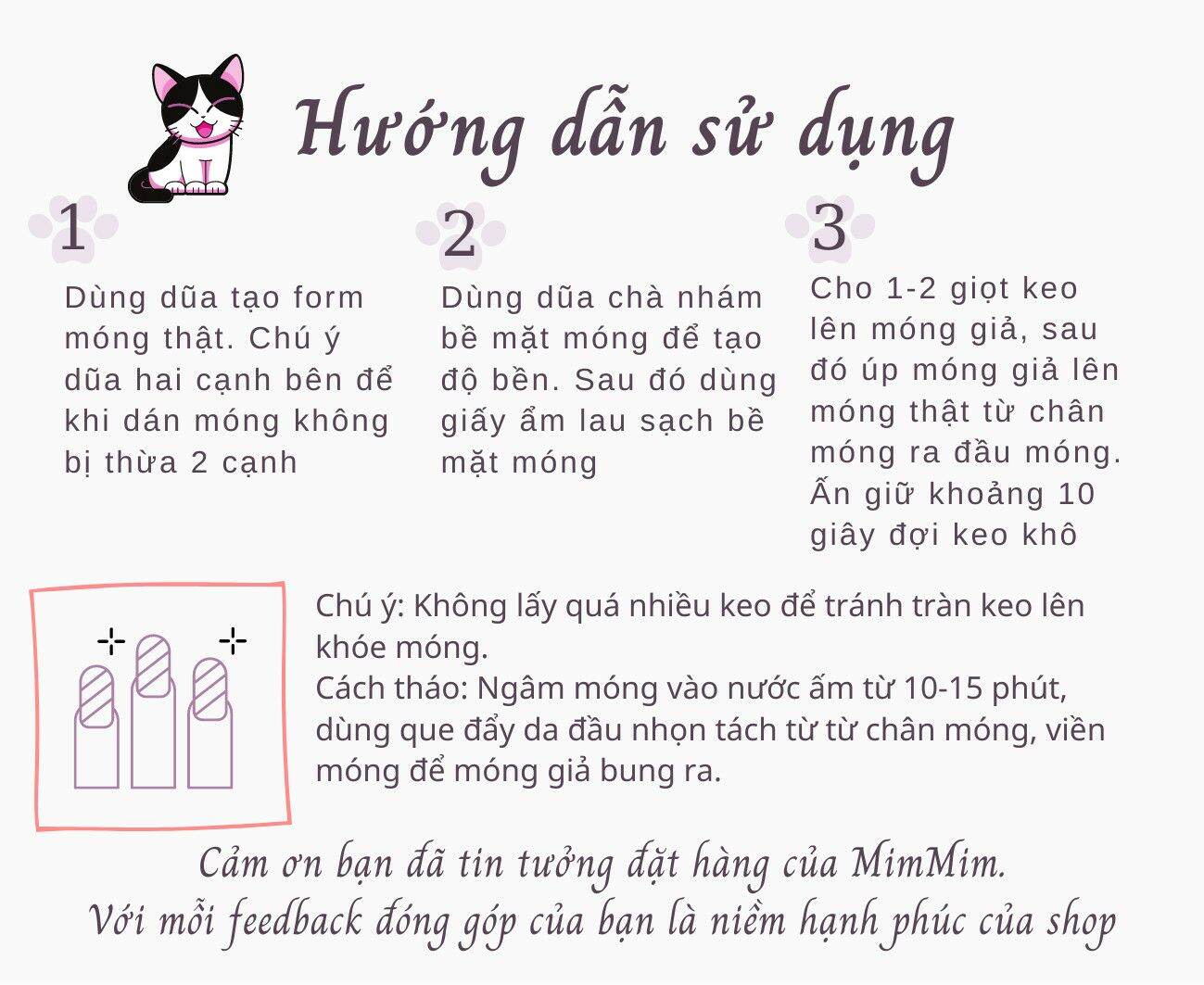 Nail box Akatsuki móng úp thiết kế phong cách anime