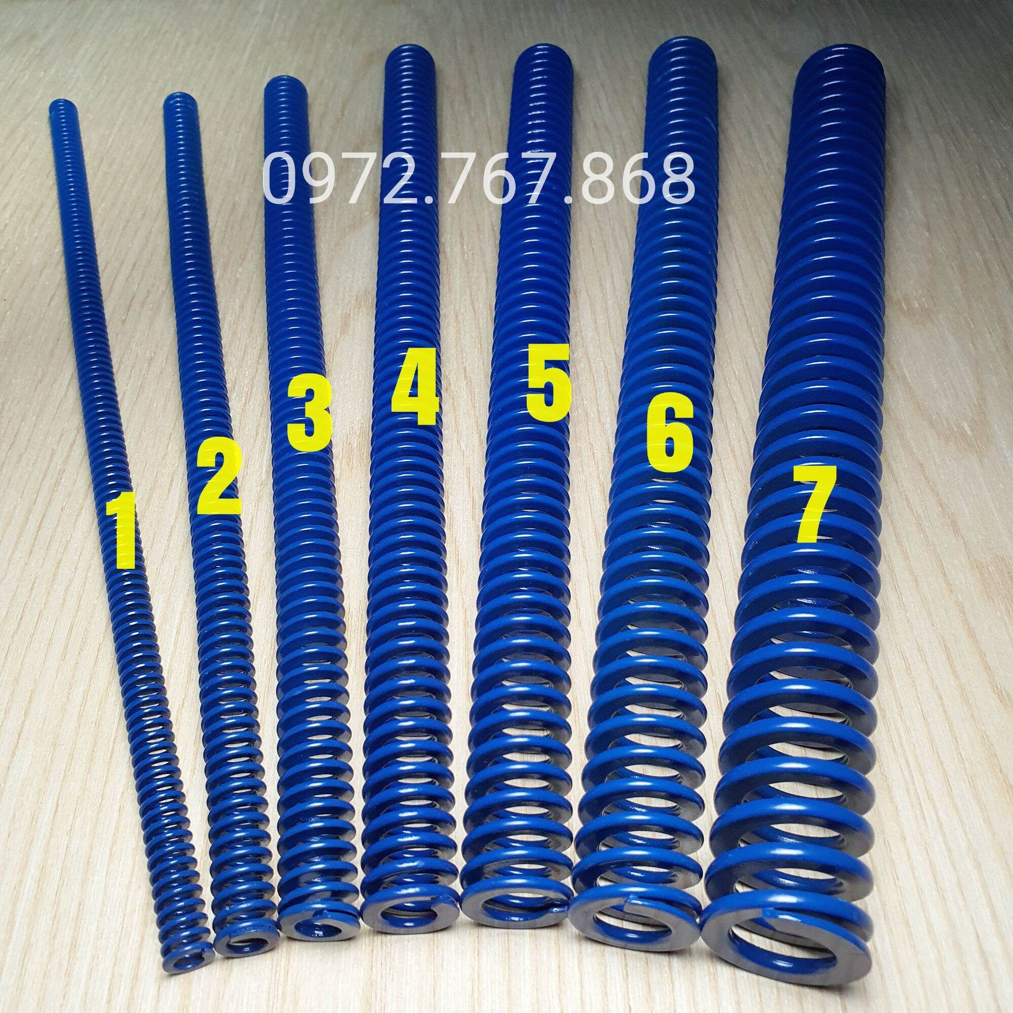 Lò xo khuôn mẫu dài 300mm (vui lòng đọc mô tả để chọn đúng loại lò xo)