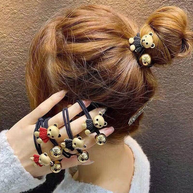Dây cột tóc hình gấu cute