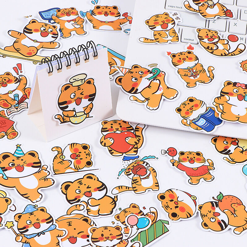 Set 50 miếng sticker hình dán chống nước