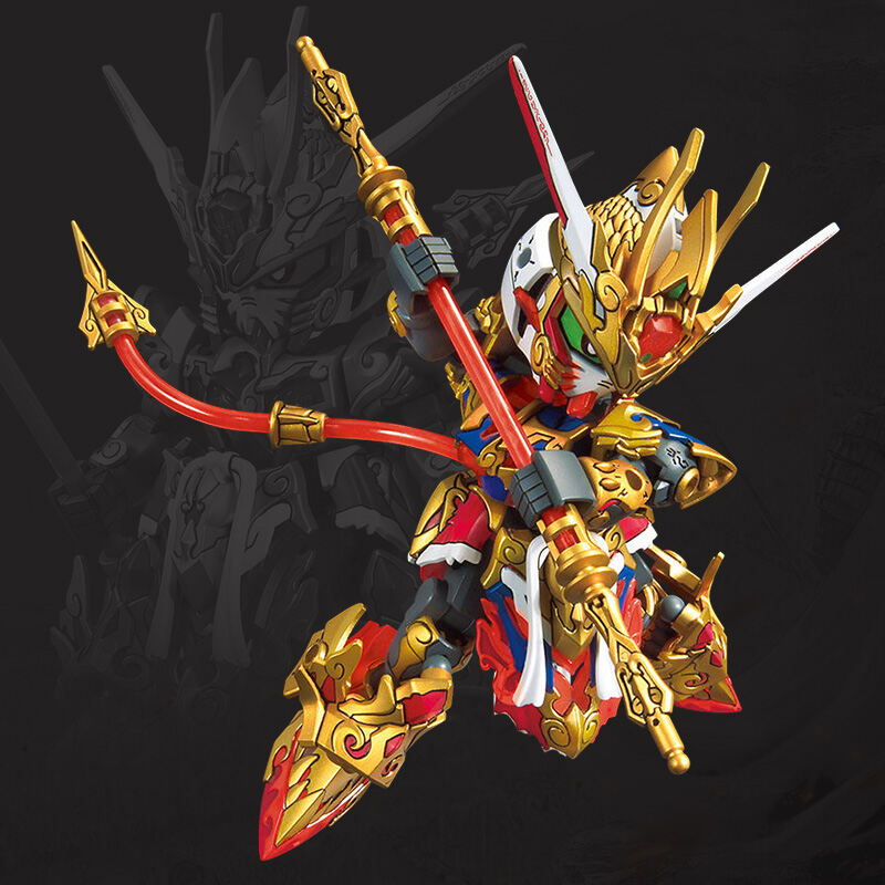 Mô Hình Lắp Ghép Bandai Gundam Bản Q Chiến Sĩ BB SD Gundam Truyền Thuyết Anh Hùng Thế Giới Ngộ Không Xung Mạch Lưu Bị Triệu Vân