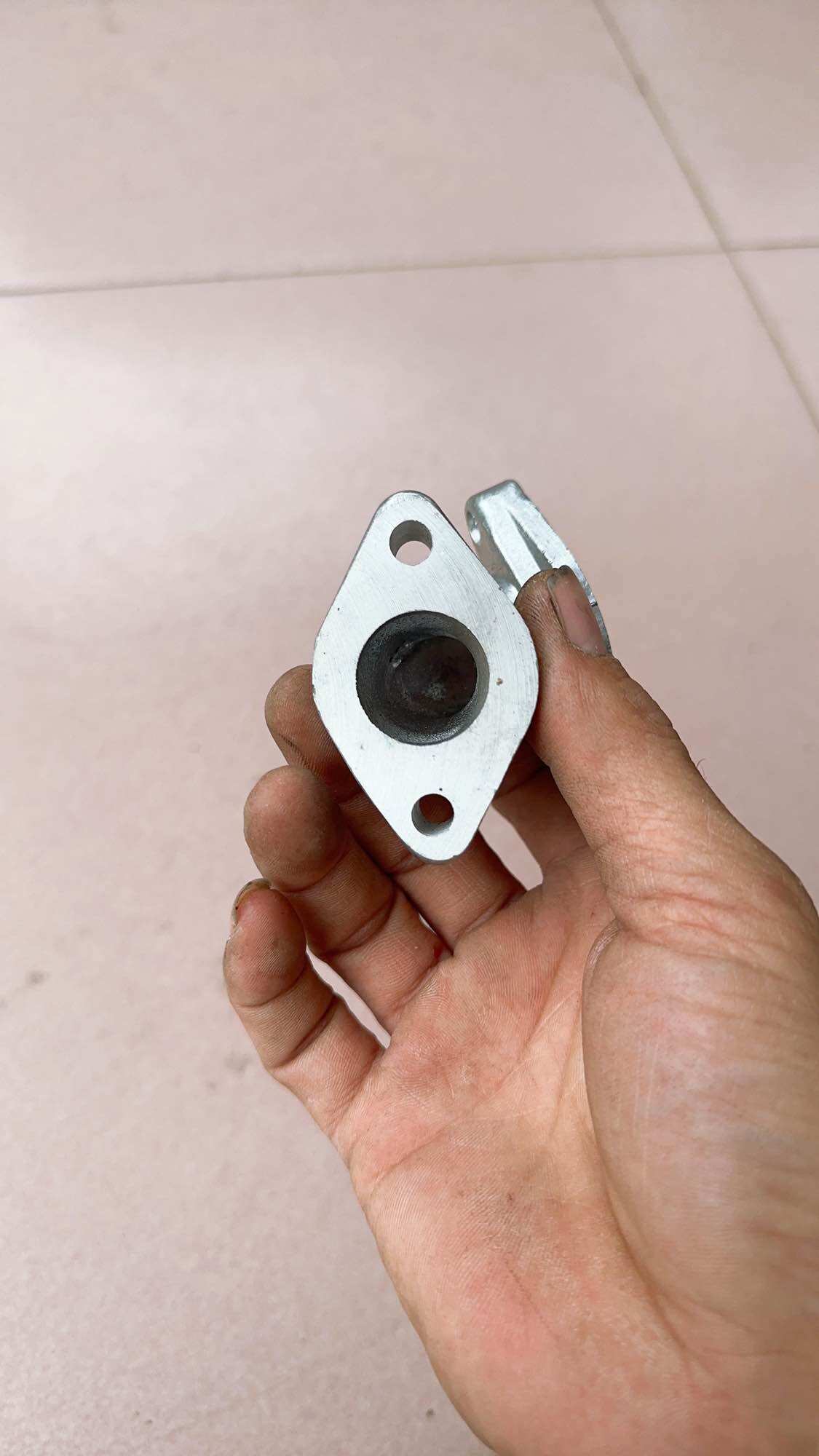 Cổ hút chaly bxc 100cc vừa zin 50cc chế tẹo mới lắp vừa