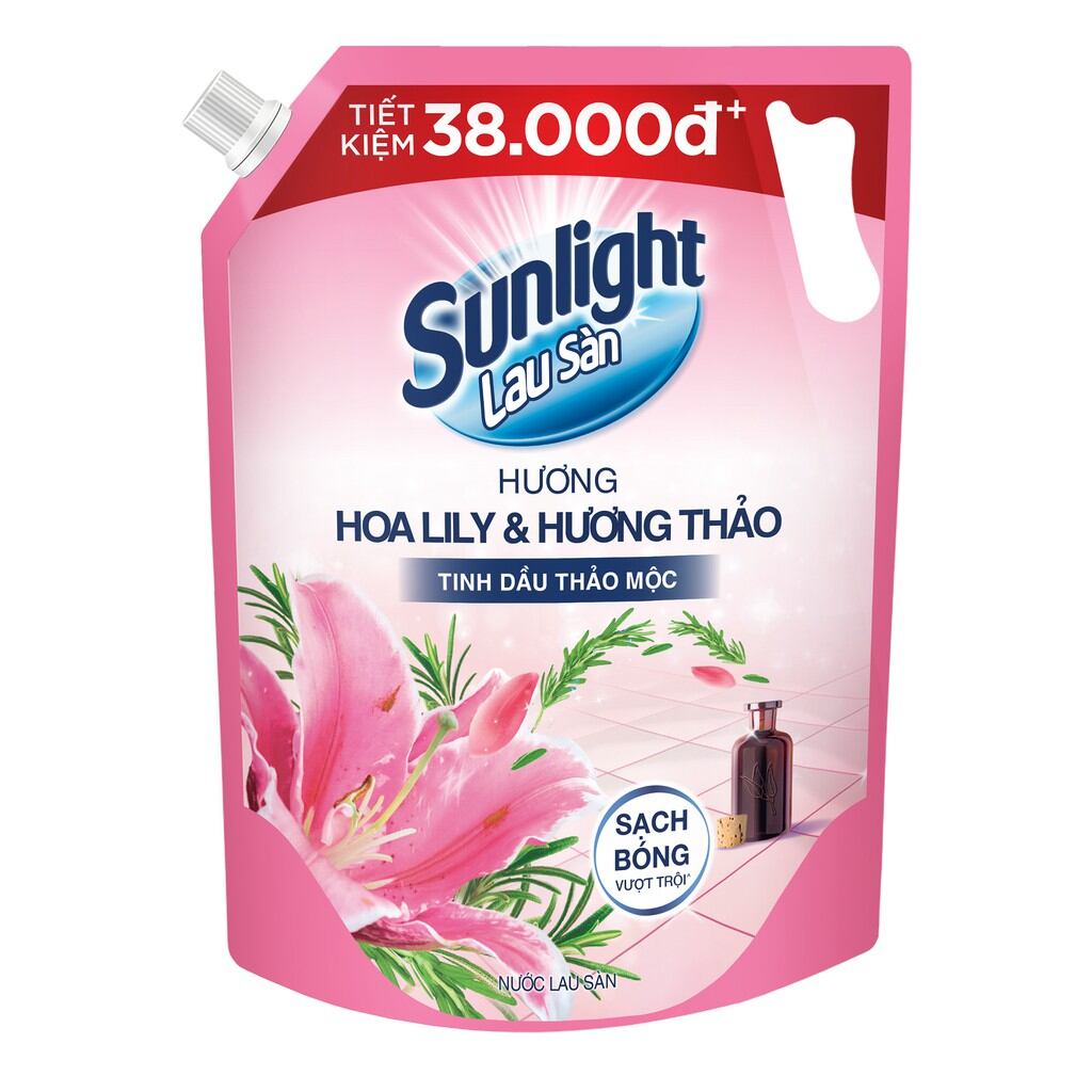 Nước lau sàn nhà sunlight Bạc hà 2kg