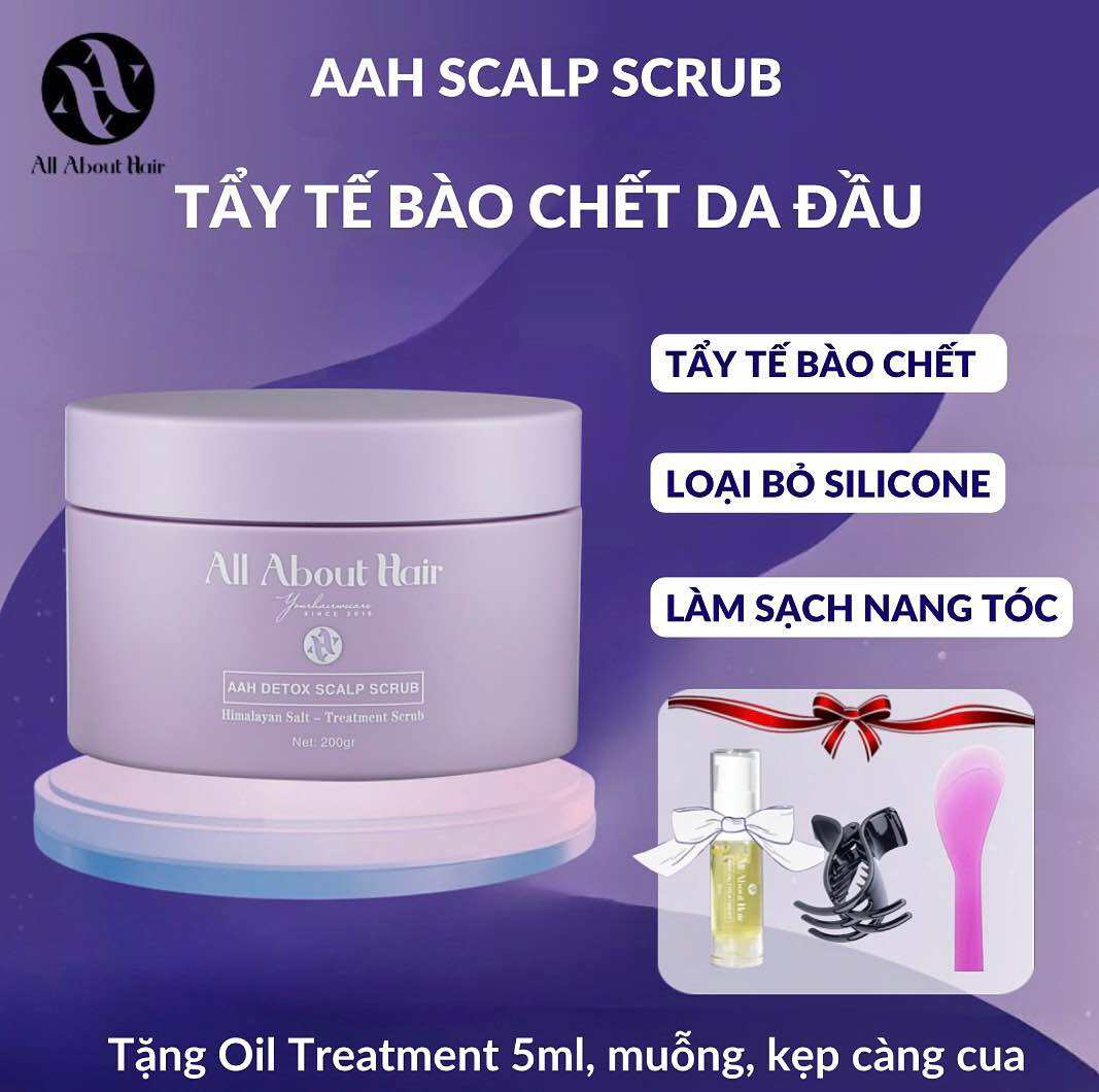 TẨY TẾ BÀO CHẾT DA ĐẦU ALL ABOUT HAIR