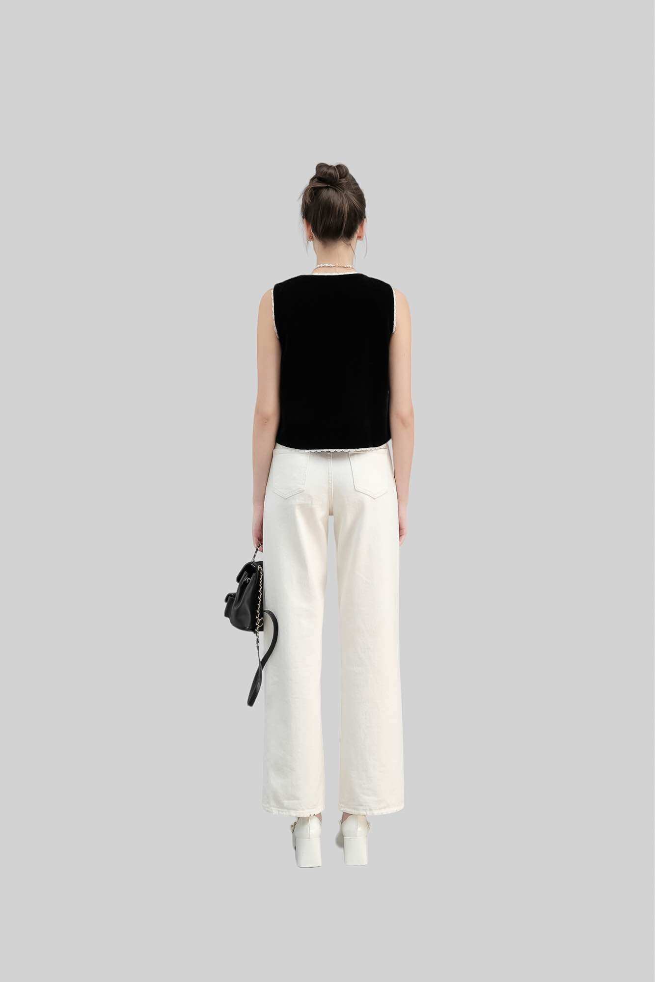 RUBIES Quần Dài Raw Jeans