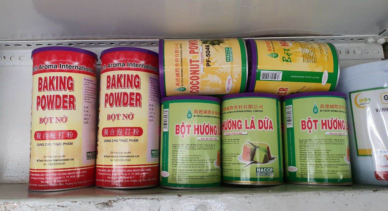 [HCM]HƯƠNG LÁ DỨA BỘT - PANDAN POWDER FLAVOR (500GRAM)