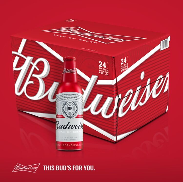 Bia Budweiser Alu phiên bản cao cấp