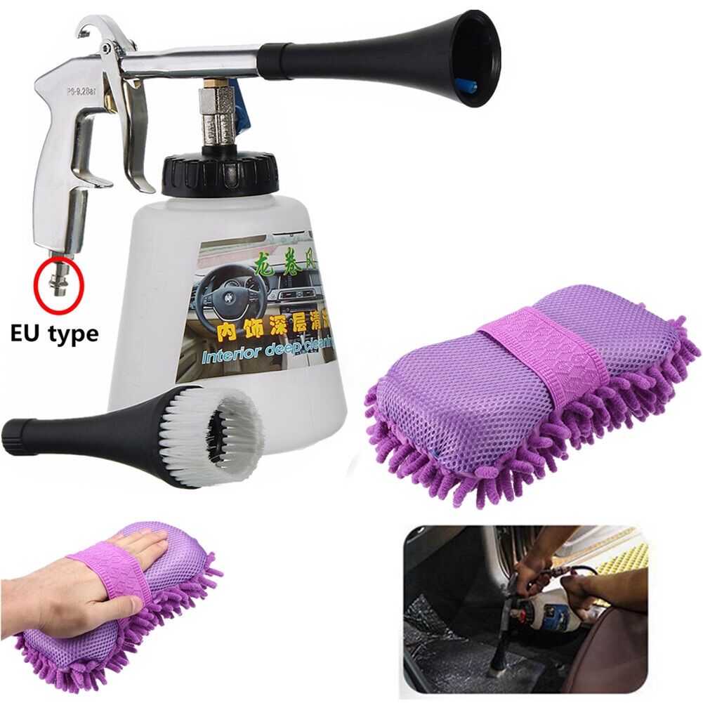 Bình dọn nội thất ô tô dùng khí nén