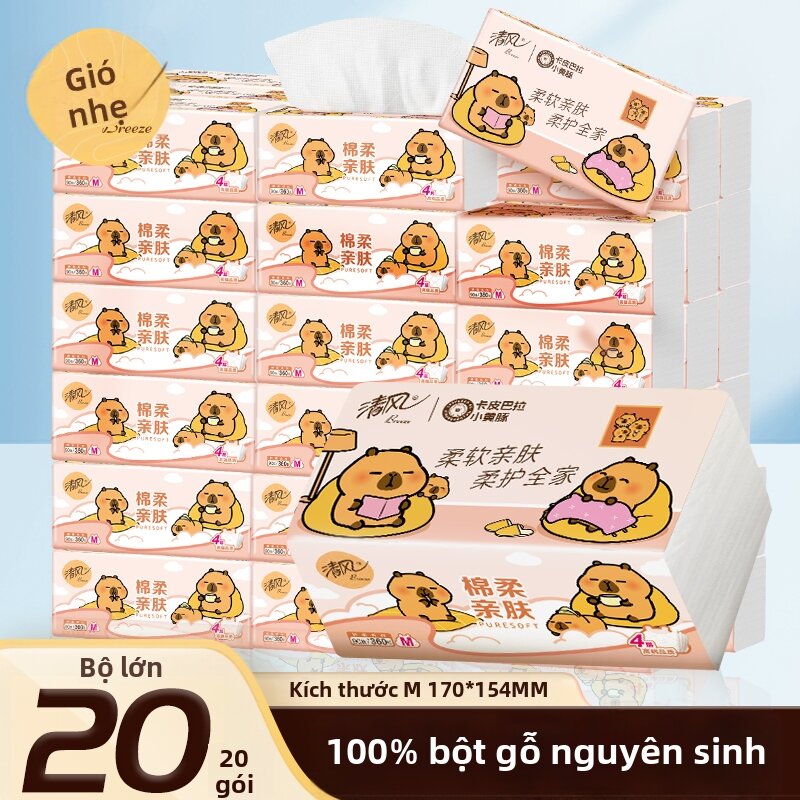 4-Ply Thick Tissue Paper For Home Use