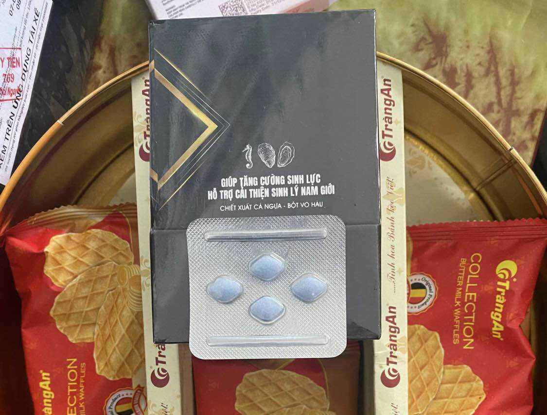 Giúp Tăng Cường Sinh Lực, Hỗ Trợ Cải Thiện Sinh Lí Nam Giới ( hộp 4 viên )