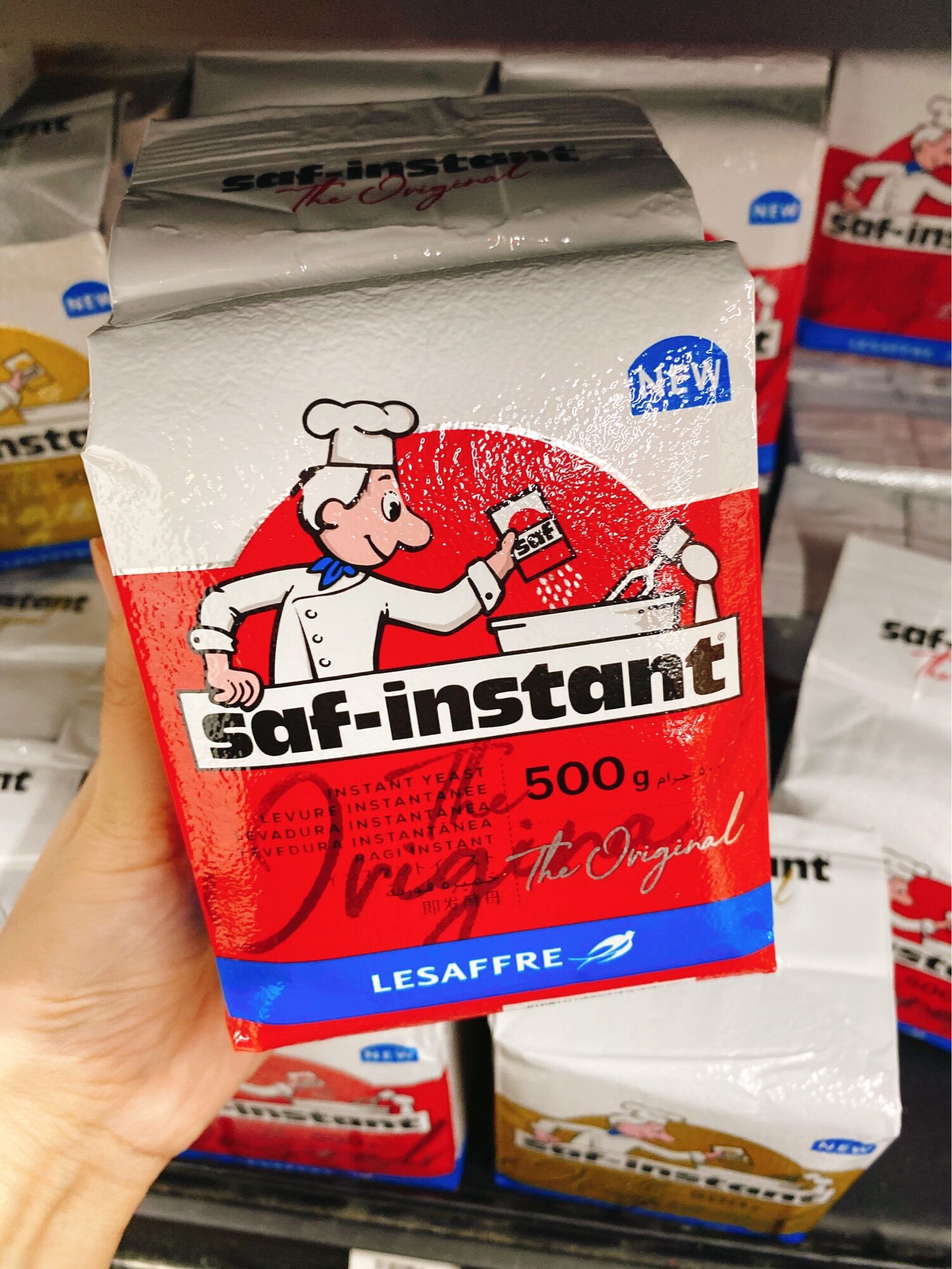Men Khô Lạt Bánh Mì Saf-Instant ( gói chiết 100g )