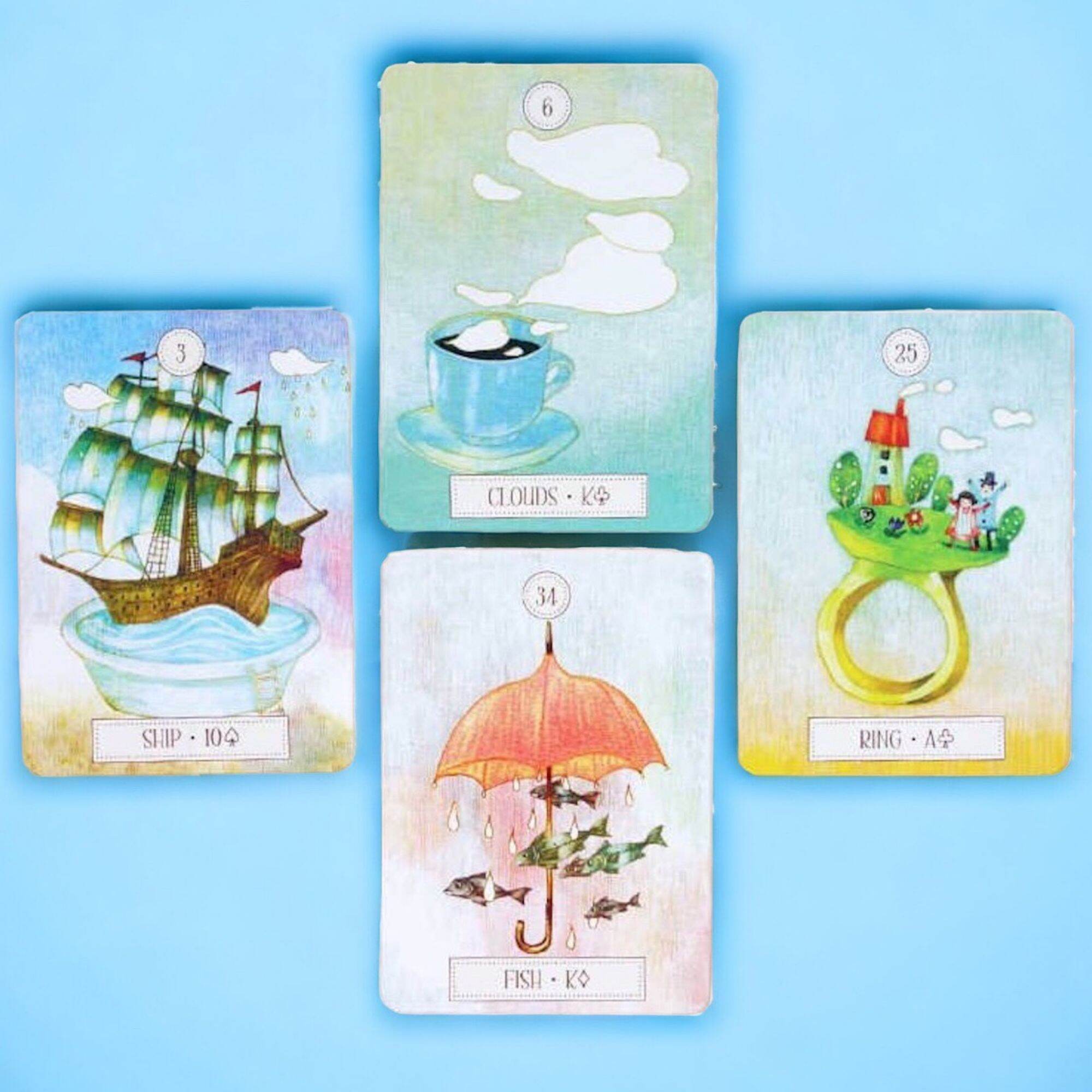 [HOÀN TIỀN 6%] Bộ bài Tarot Dreaming Way Lenormand cơ bản