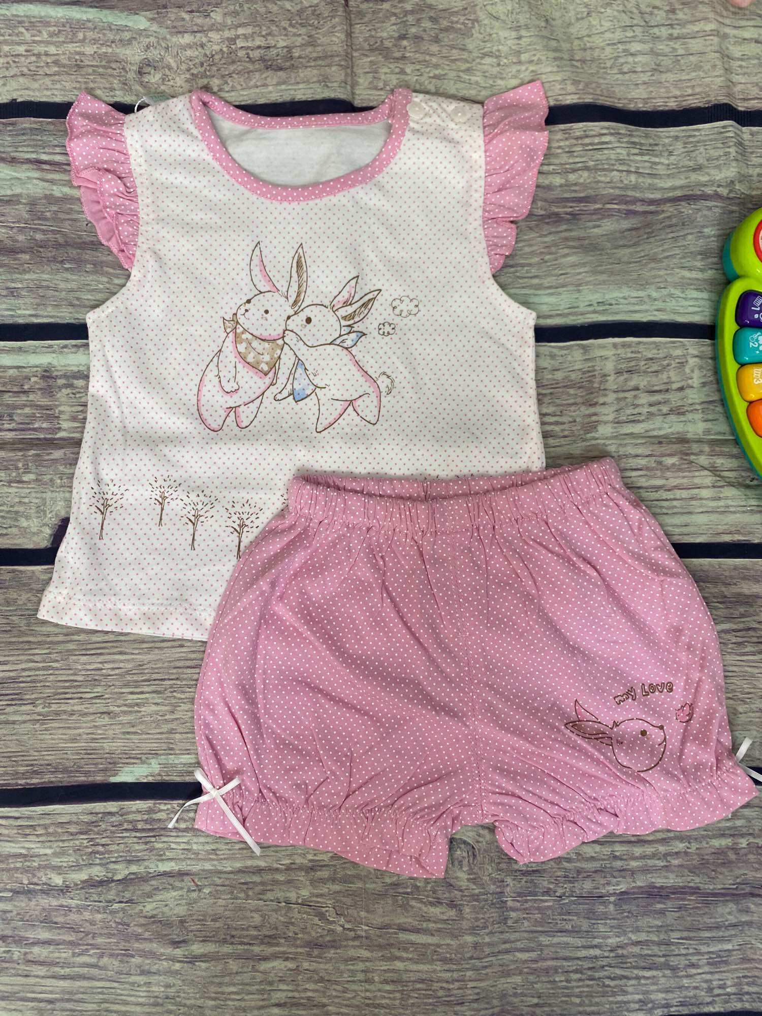 Đồ bộ cho bé gái từ 6-16kg