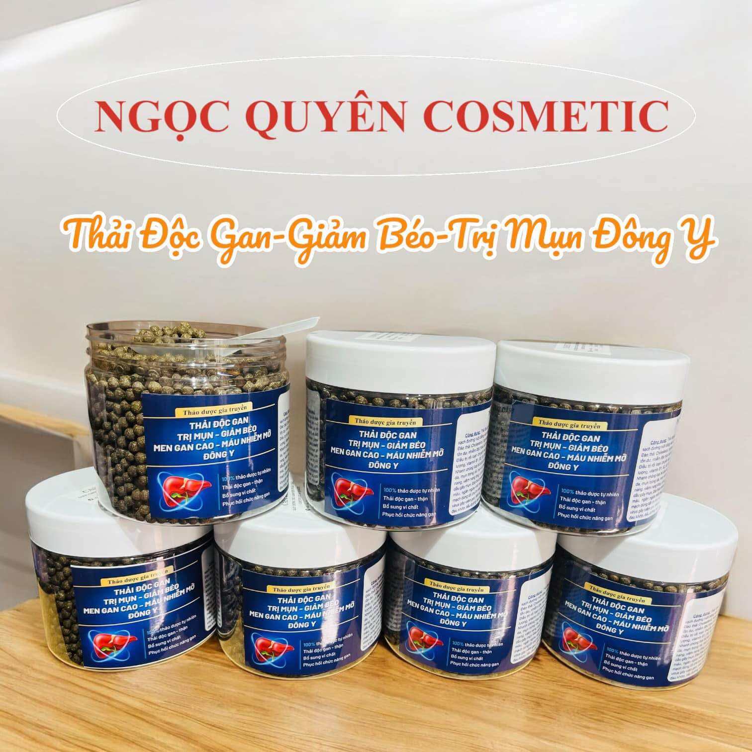 Detox Mát Gan, Da Viêm Mụn, Giảm Béo Đông Y. 
