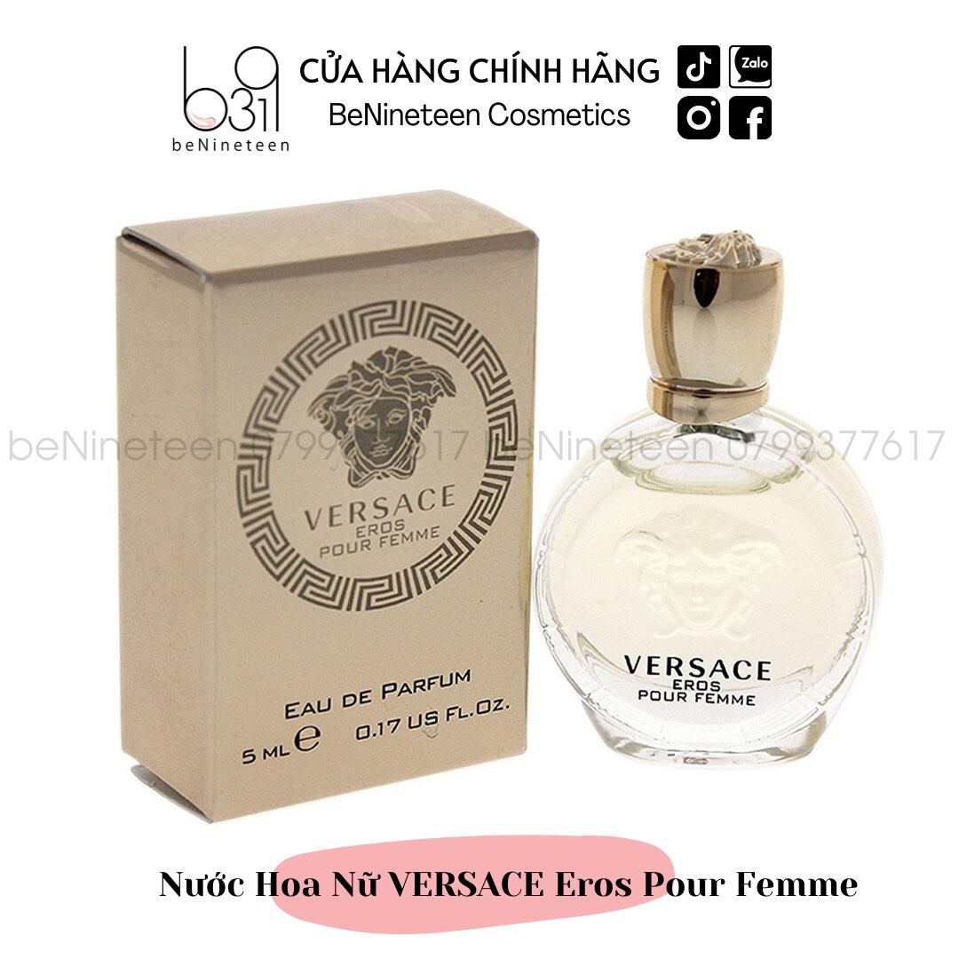 Nước Hoa Nữ VERSACE Eros Pour Femme Eau De Parfume 5ml