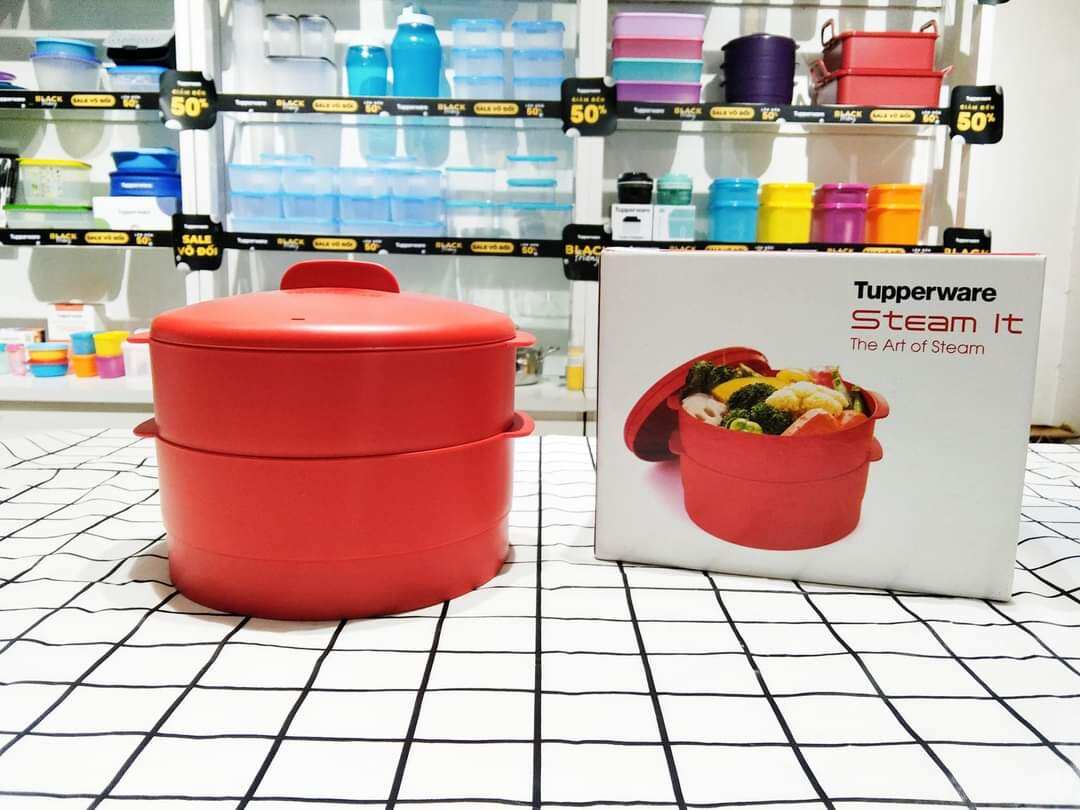 Xửng hấp 2 Tầng Steam It Tupperware