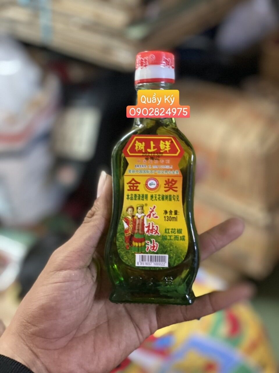 Dầu tê/ dầu hoa tiêu 130ml